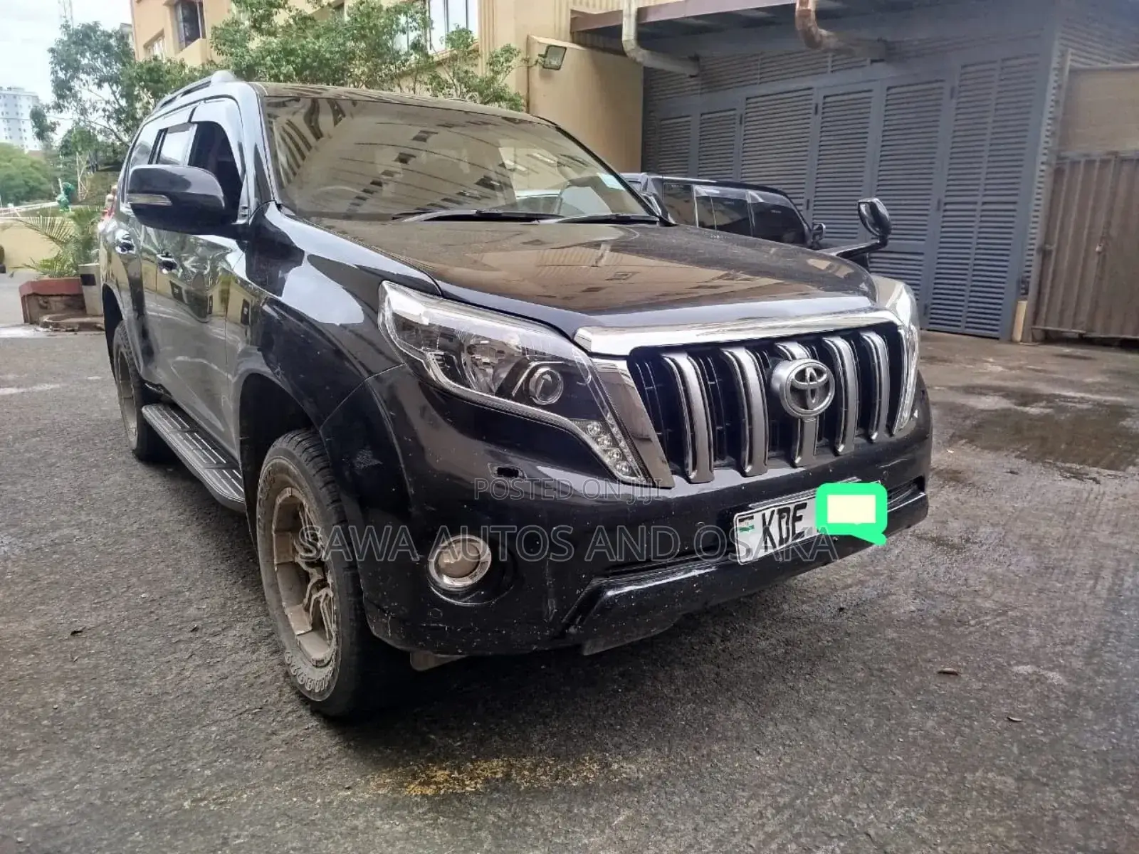 Toyota Land Cruiser Prado 2016 Matt Black