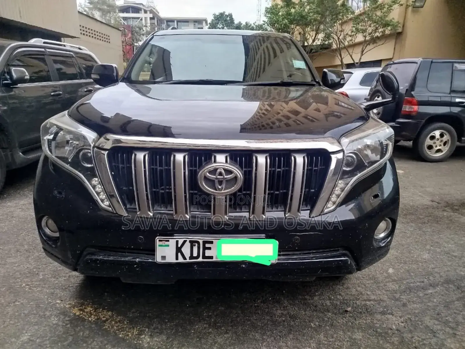 Toyota Land Cruiser Prado 2016 Matt Black