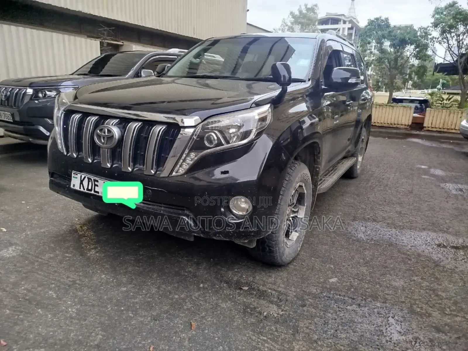 Toyota Land Cruiser Prado 2016 Matt Black