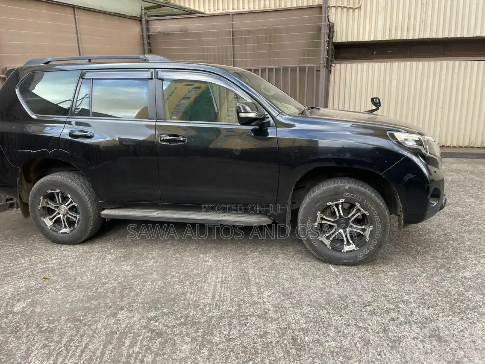 Toyota Land Cruiser Prado 2016 Matt Black