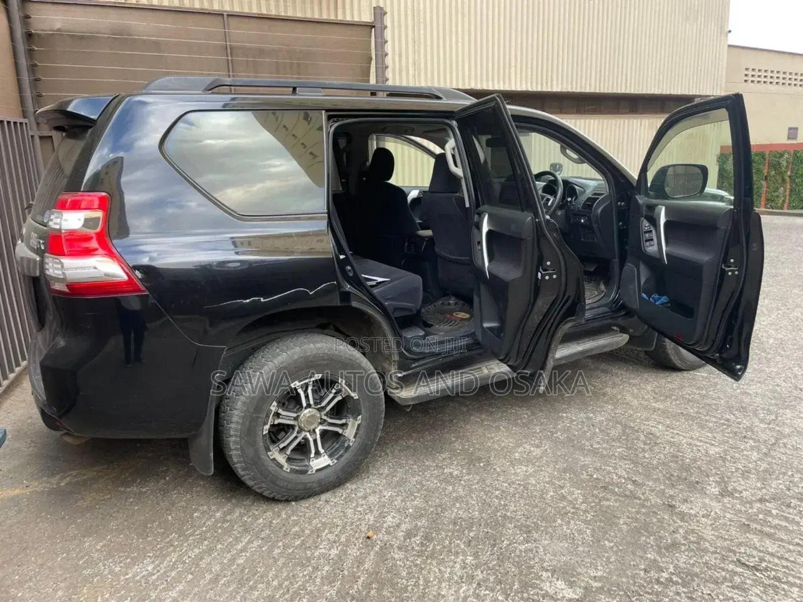 Toyota Land Cruiser Prado 2016 Matt Black