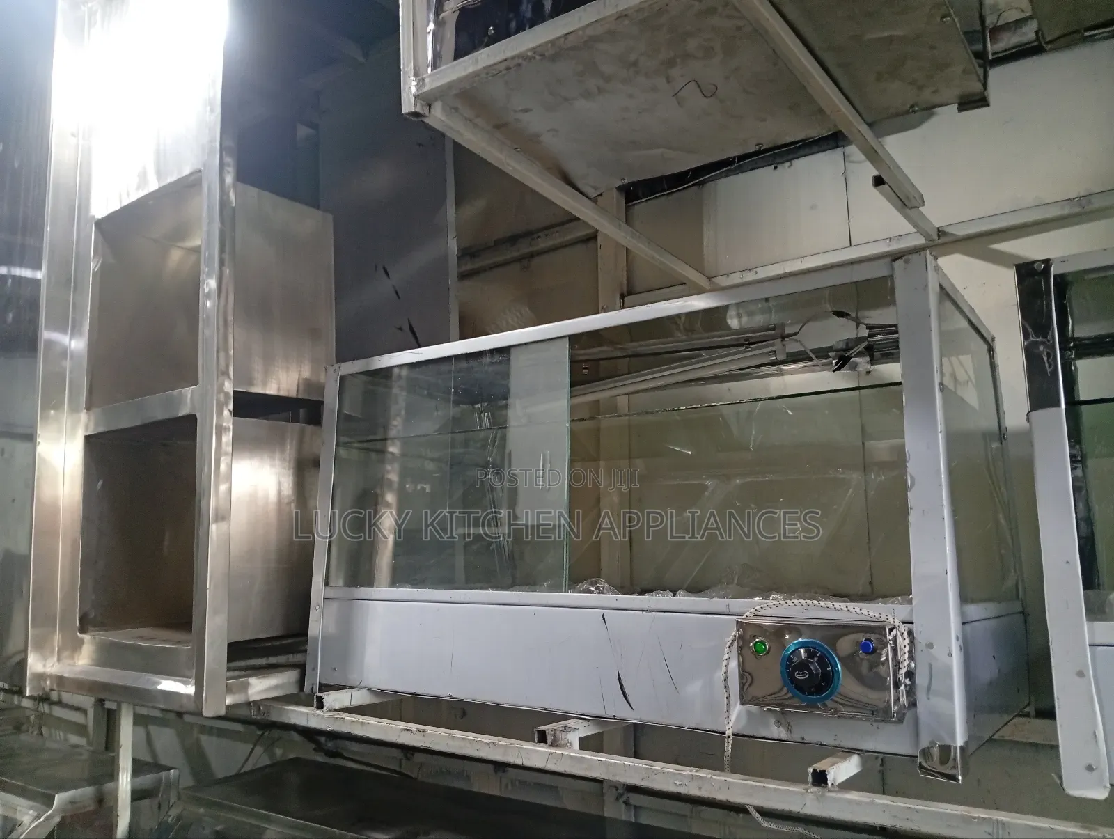 Heavy Duty Stainless Steel Chips/Food Display.