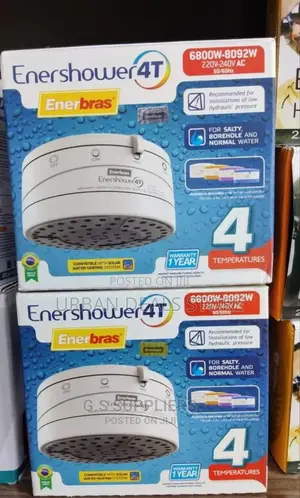 Enershower 4t Water Flow Shower