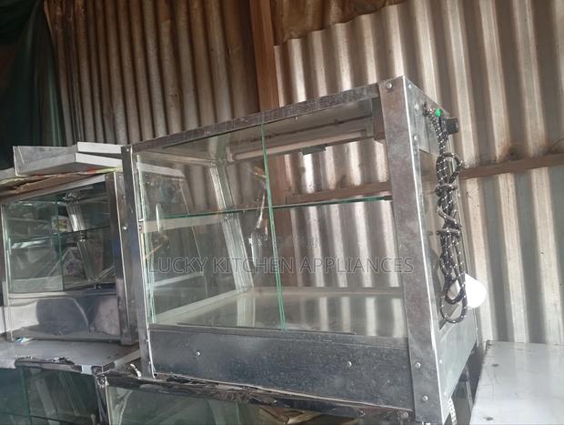 Galvanised Electric Chips Display. - main view