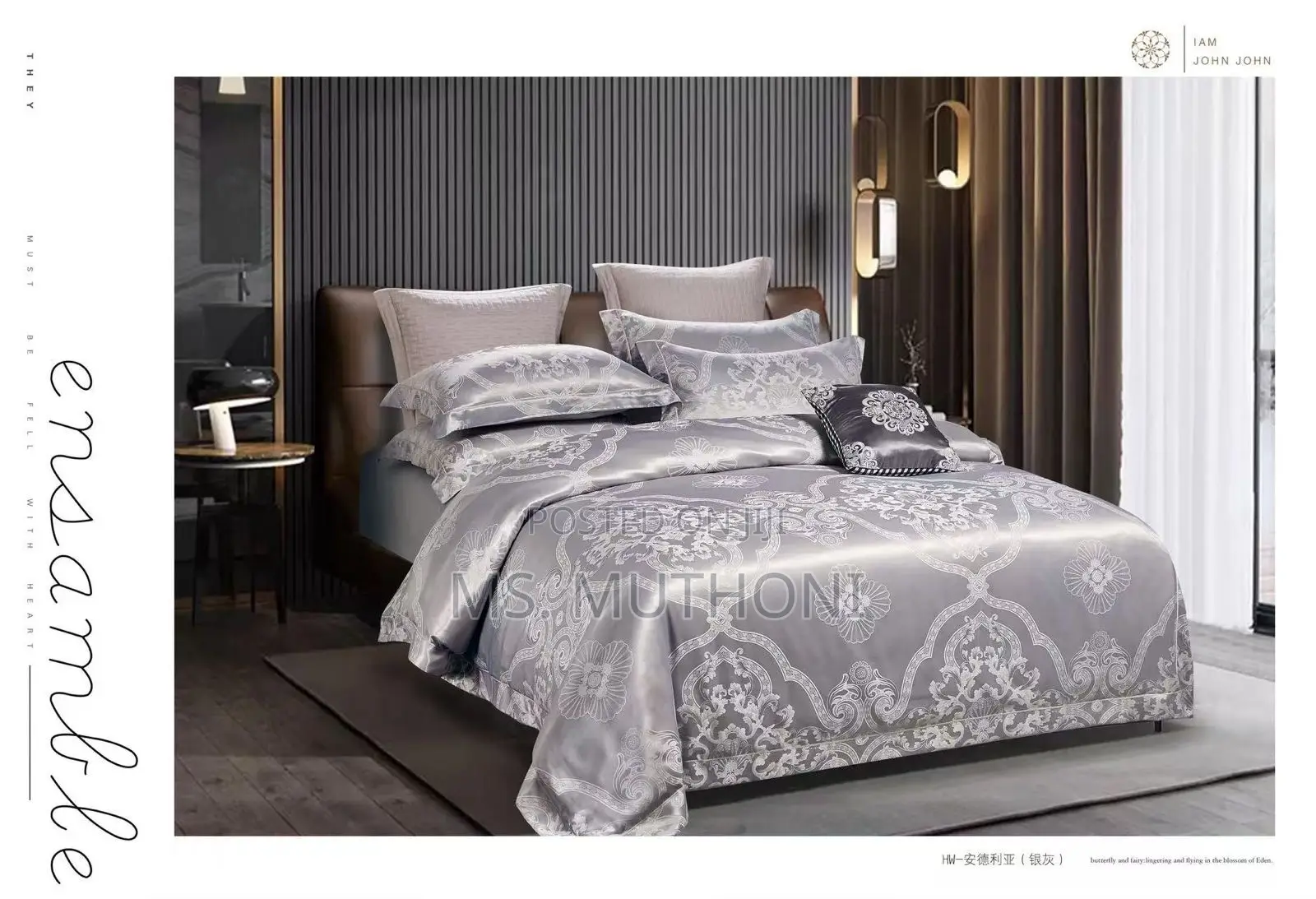 6*7 New Silk Duvet Cover Set