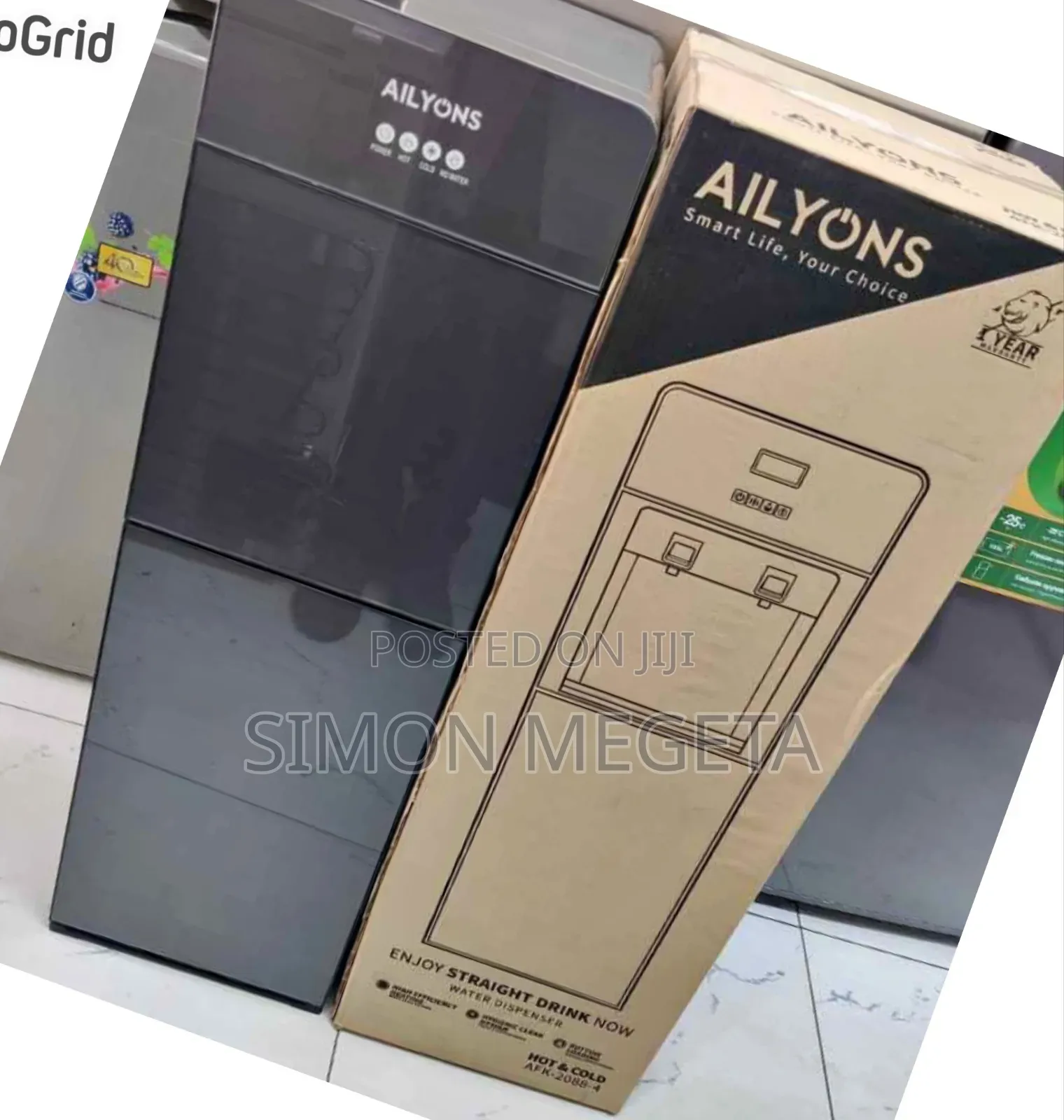 In Stock Ailyons Bottom Load Dispenser Hot and Cold