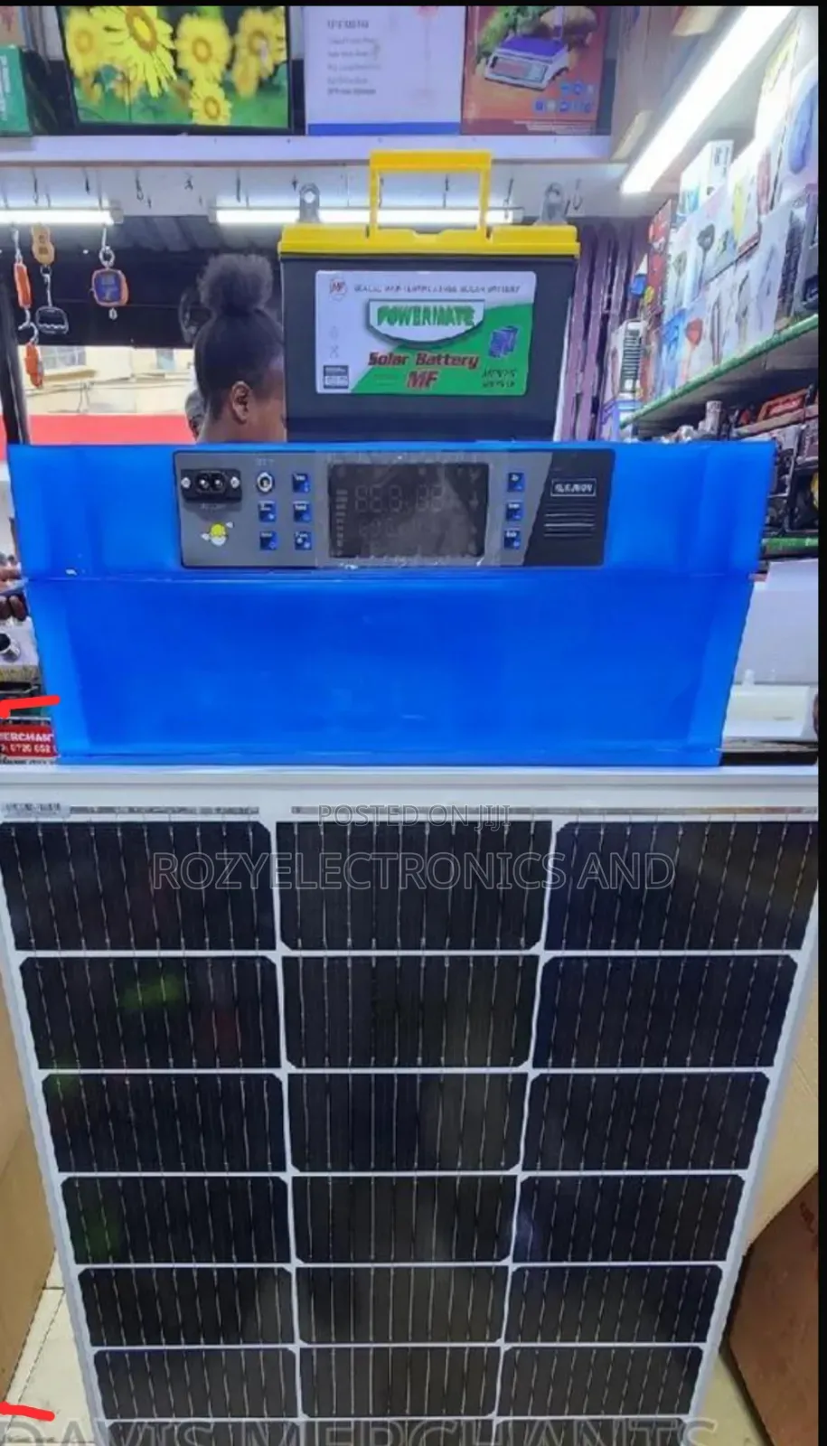 64 Eggs Incubator And 100 Solar Panels Set