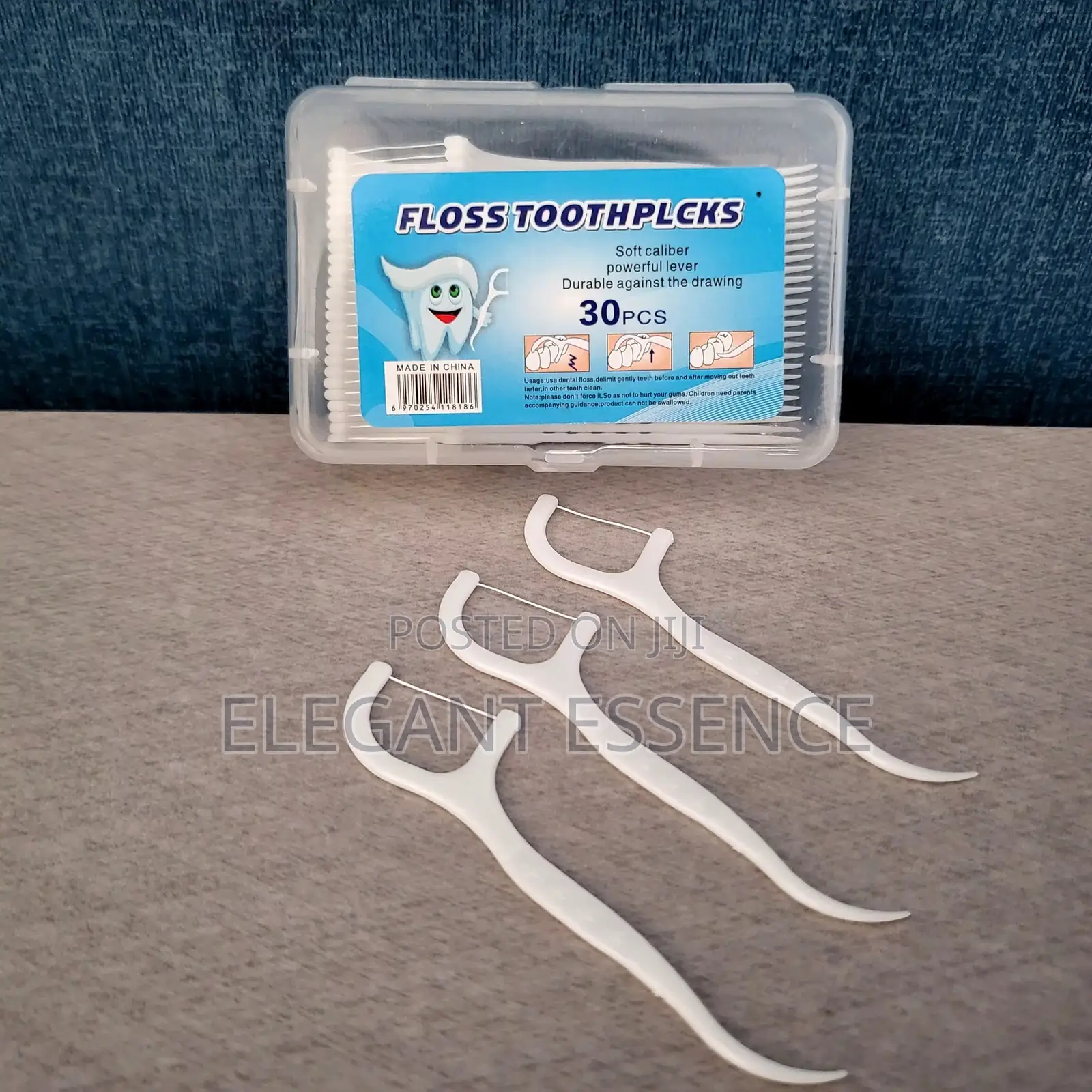 2-in-1 Dental Floss Picks Toothpicks-360pcs