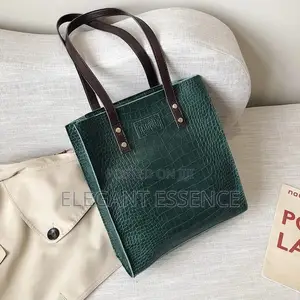 Minimalist Pu Leather Laptop Tote
