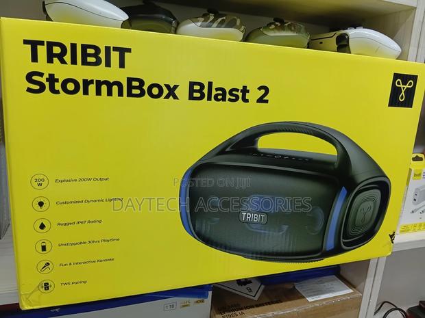 The Tribit Stormbox Blast 2 Powerful 200w Portable Bluetooth Speaker - thumbnail 2