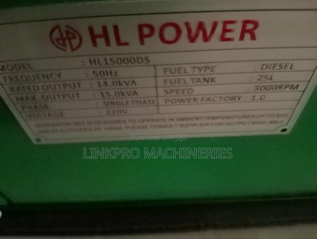 15kva Hl Power Single Phase Diesel Generator - thumbnail 2
