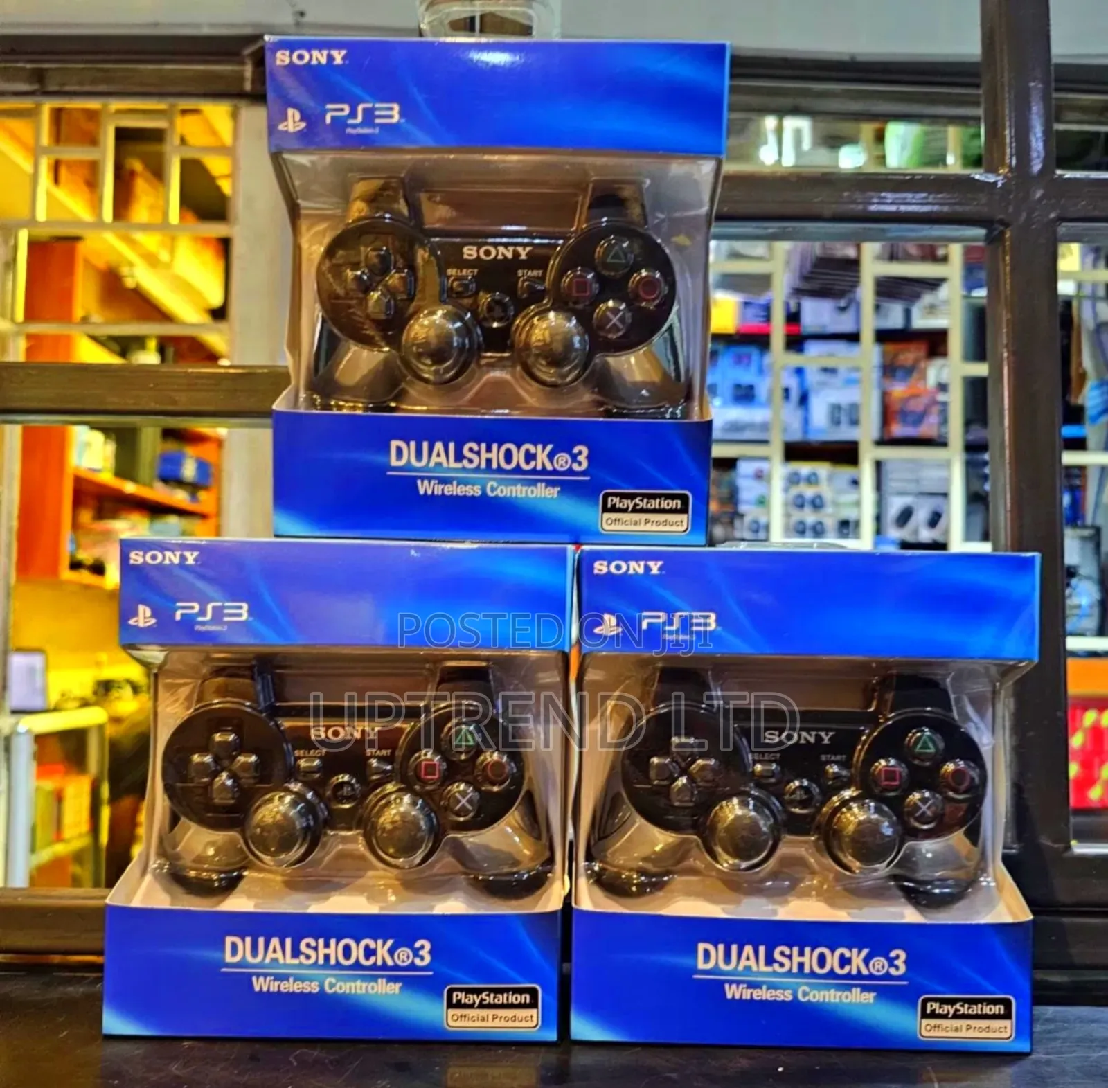 Black Ps3 Pad, New New Playstation 3 Controller
