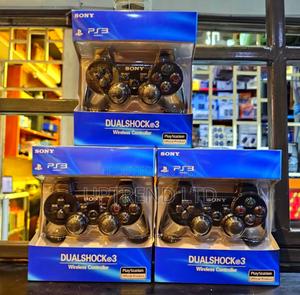 Black Ps3 Pad, New New Playstation 3 Controller - thumbnail 2