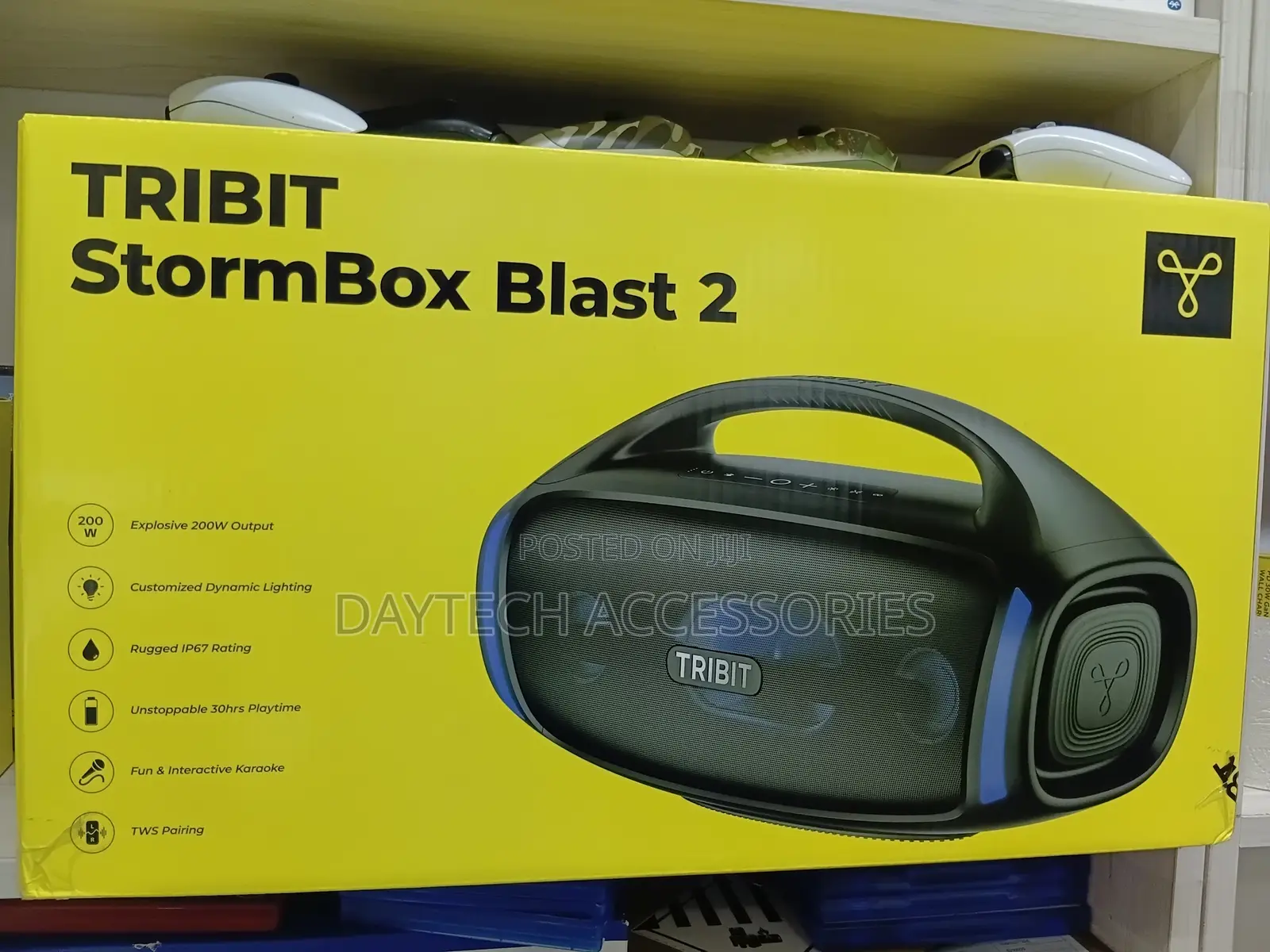 Tribit Stormbox Blast 2 Waterproof Wireless Bluetooth Portable Speaker