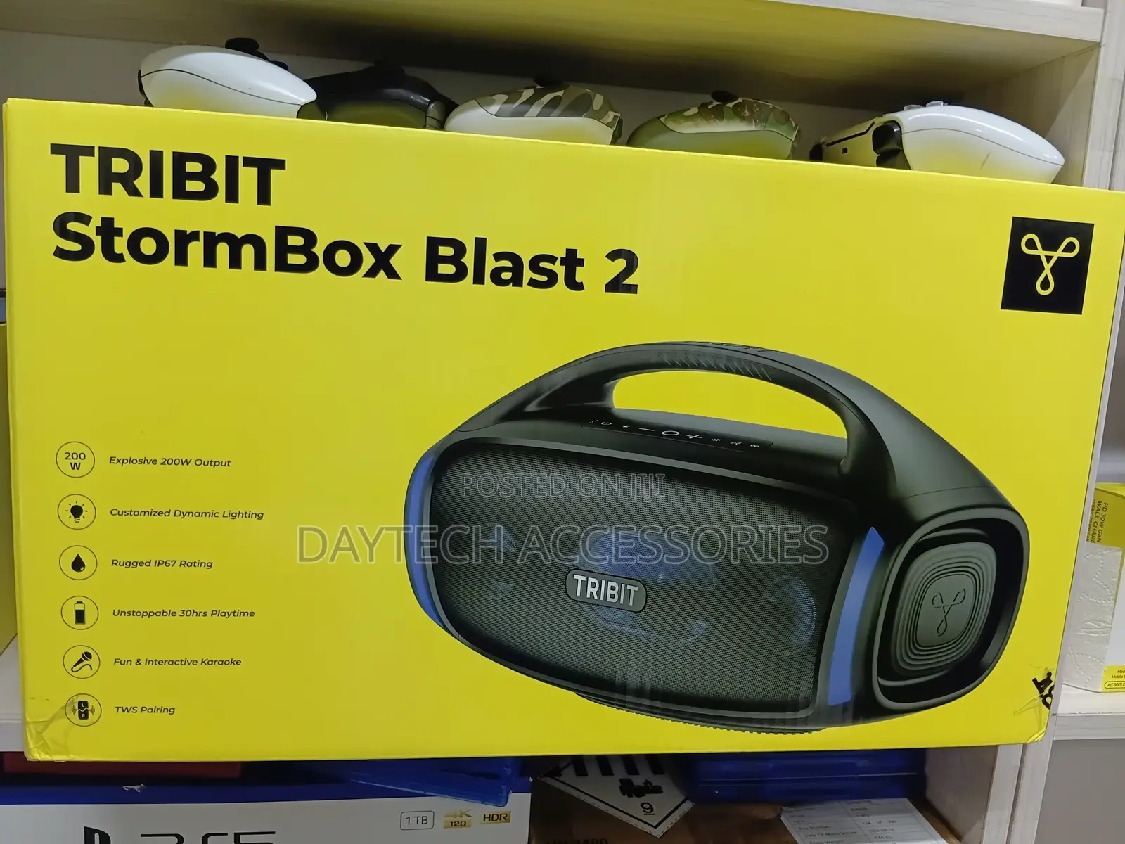 Tribit Stormbox Blast 2 Waterproof Wireless Bluetooth Portable Speaker