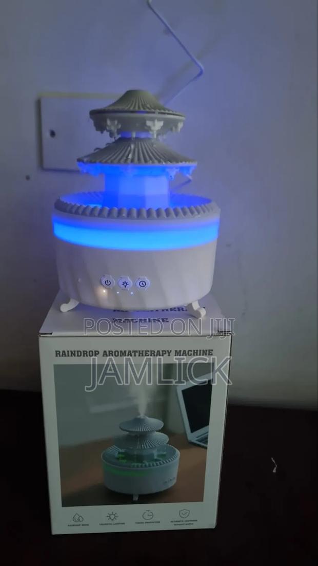 Double Roof 2-Level Raindrop Aromatherapy Humidifier - Pm - thumbnail 2