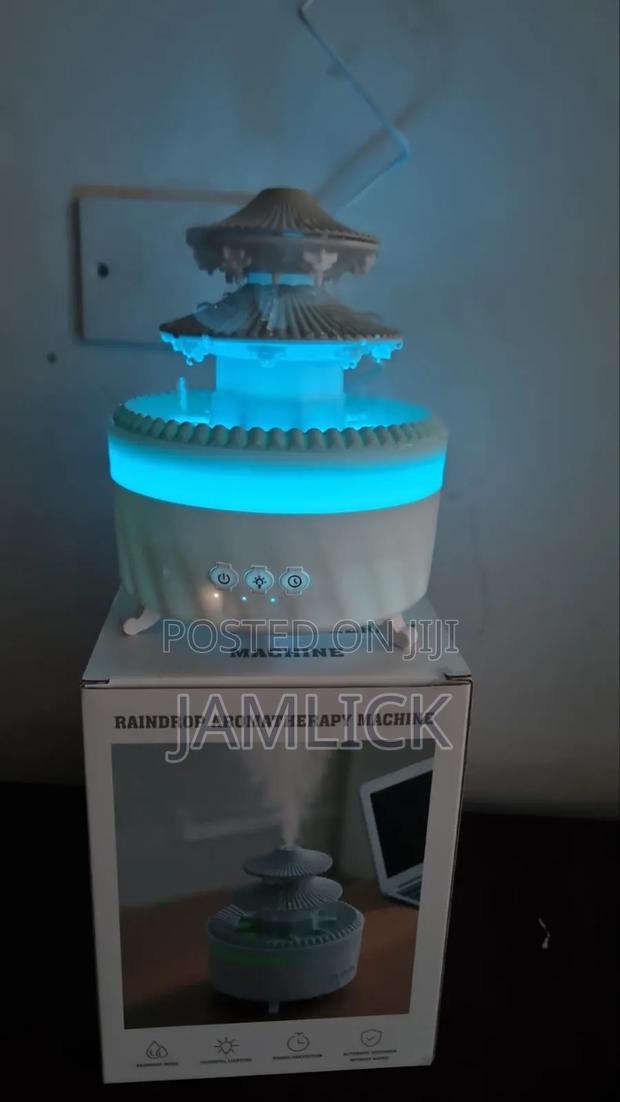 Double Roof 2-Level Raindrop Aromatherapy Humidifier - Pm - thumbnail 4