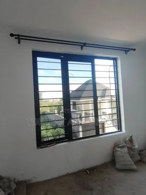 Well Fabricated Black Jua Kali Window Rods