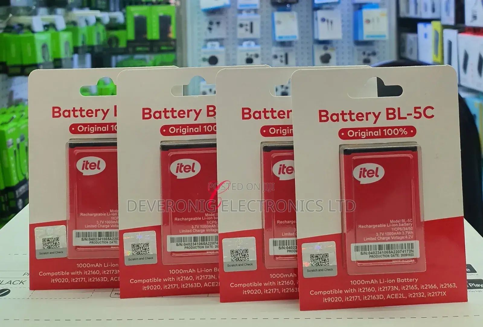 Itel Bl-5c Batteries