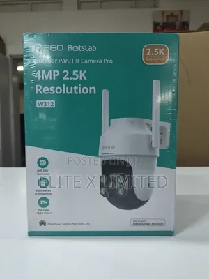 360 Botslab Outdoor Pan/Tilt Camera Pro 4mp 2. Resolution W312