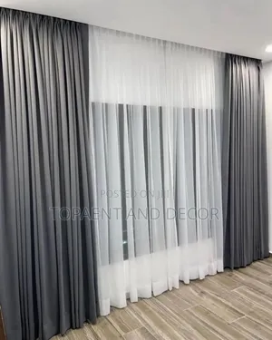 Light Filtering Grey Blackouts Curtains