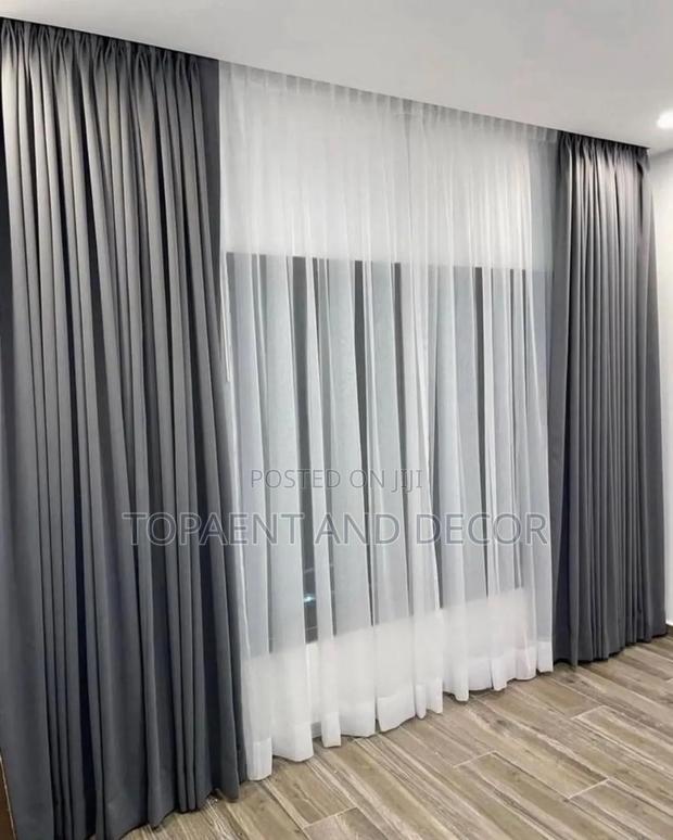 Light Filtering Grey Blackouts Curtains - main view