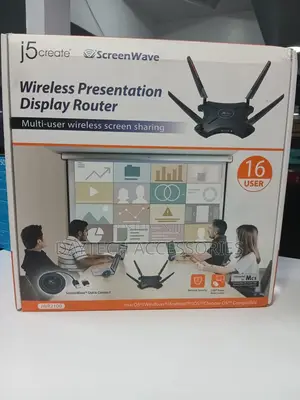 The J5create Screenwave Wireless Presentation Display Router (Jwr2100)
