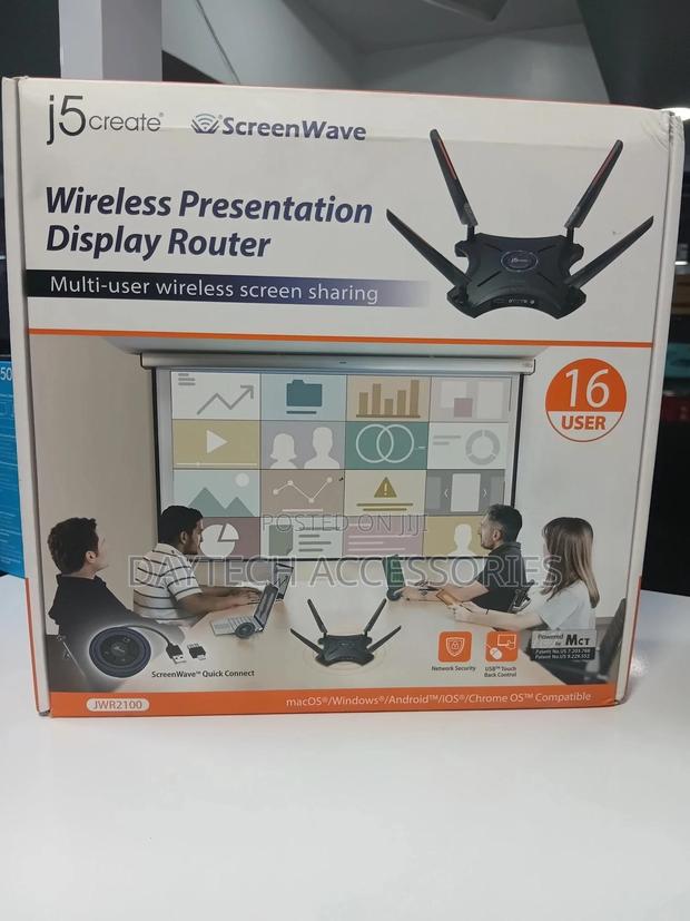 The J5create Screenwave Wireless Presentation Display Router (Jwr2100) - thumbnail 2