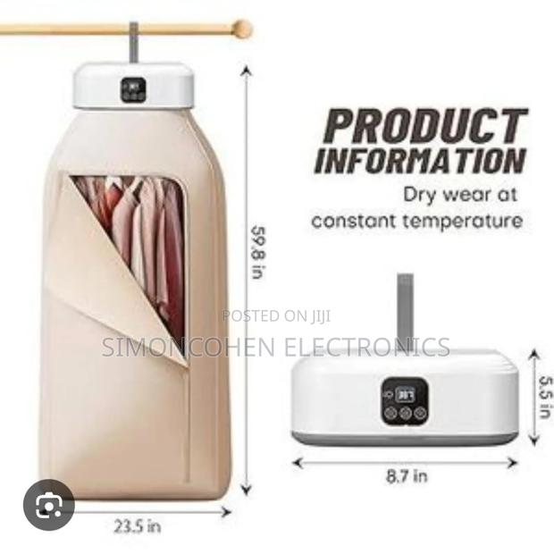 Portable Electric Clothes Dryer - main view