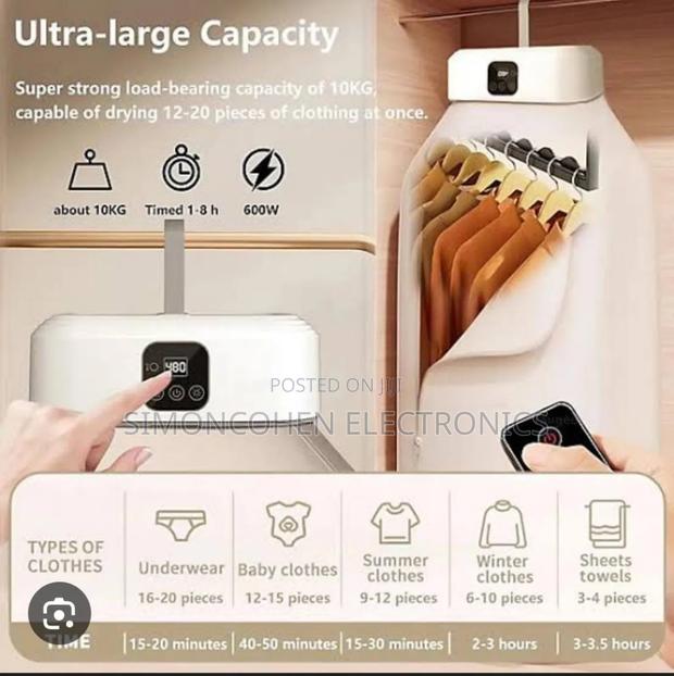 Portable Electric Clothes Dryer - thumbnail 5