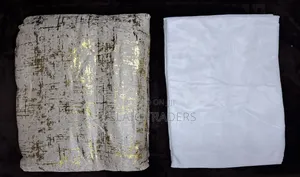 Marble Curtains (2 PCS 1.5m Each +1sheer )