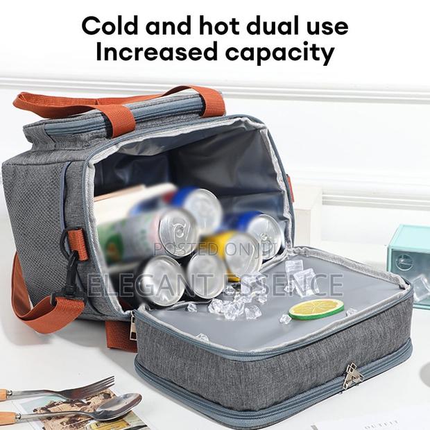 Brivilas 2 Layer Insulated Food Bag