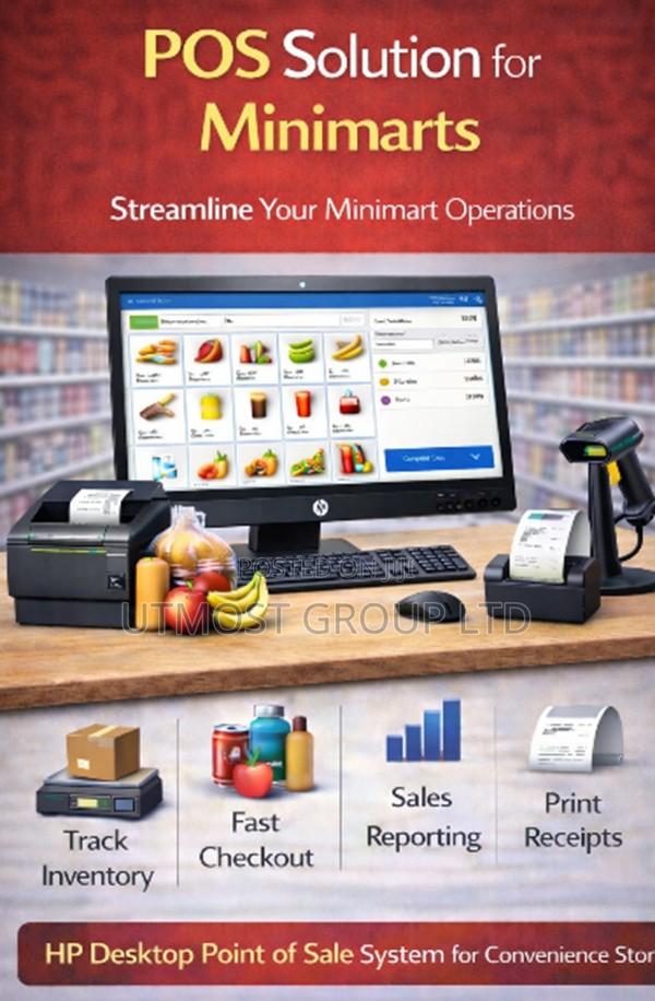 Powerful Pos Software for Minimart Inventory Control - main view