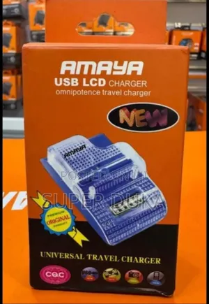 Amaya Usb LCD Universal Travel Charger.