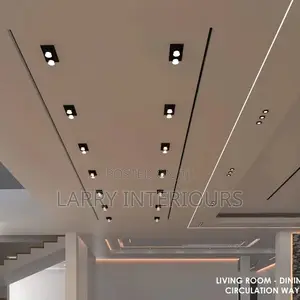 Modern Gypsum Ceiling Installation – Professional Interior Works