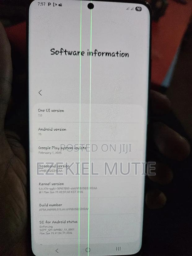 Samsung Galaxy S21 Ultra 5G 128 GB Black - thumbnail 3