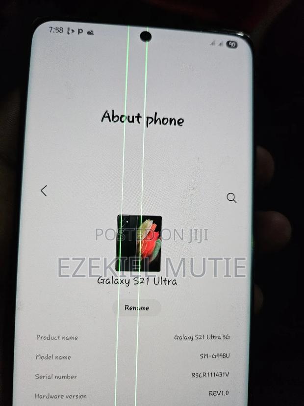 Samsung Galaxy S21 Ultra 5G 128 GB Black - thumbnail 5