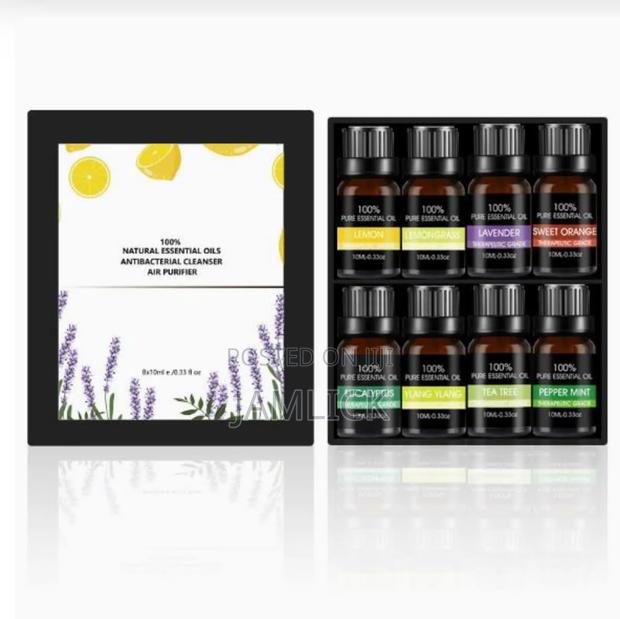 6 Pieces 100% Pure Natural Aromatherapy Essential Oils – Av