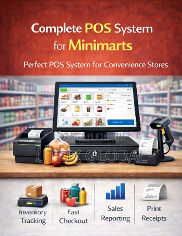 Minimart Pos With Barcode Scanner And Receipt Printing - main view