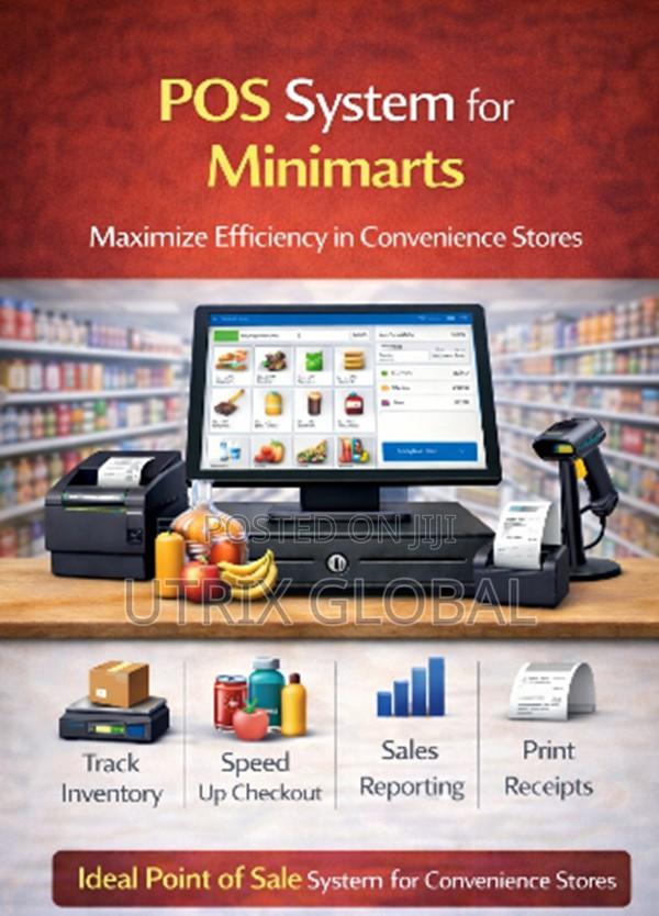 Minimart Shop Pos Software With Inventory Reports - main view