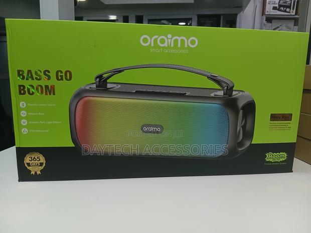 Oraimo Bass Go Boom Portable Wireless Speaker (Model Obs-75d).