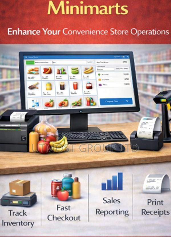 Pos System for Minimart With Inventory and Sales Tracking - main view