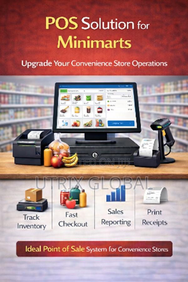 Minimart Pos System For Fast Billing And Stock Control - main view