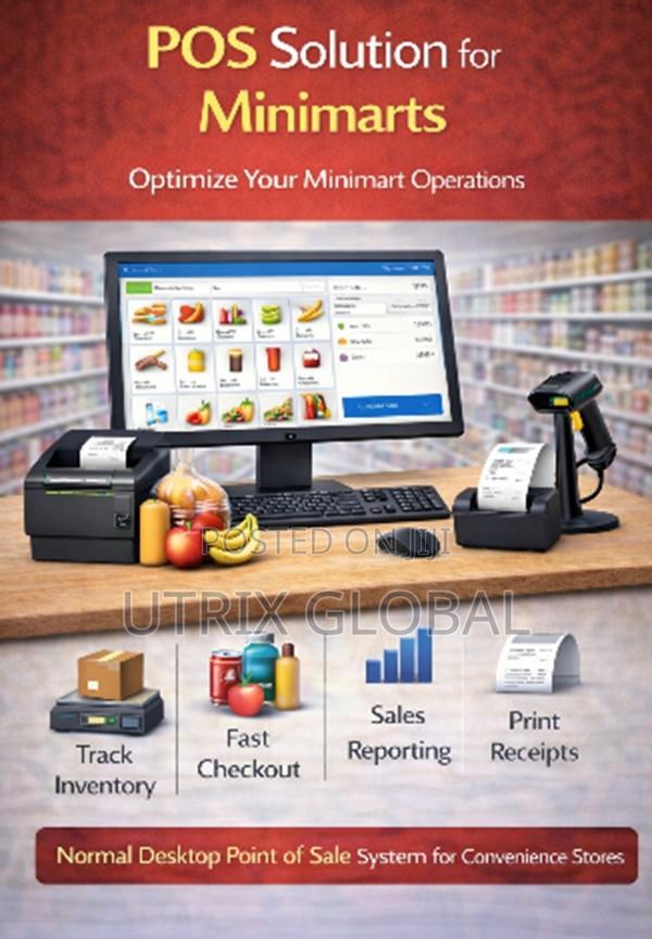 Minimart Pos Software For Retail Shop Sales Management