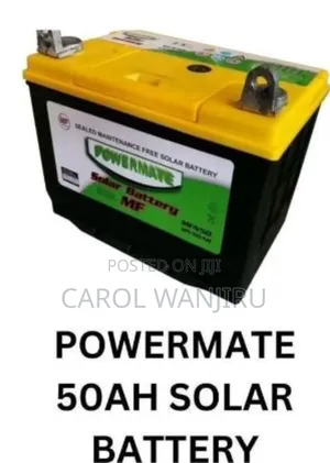 New 50ah Powermate Solar Battery/50ah Powermate Solar Battery