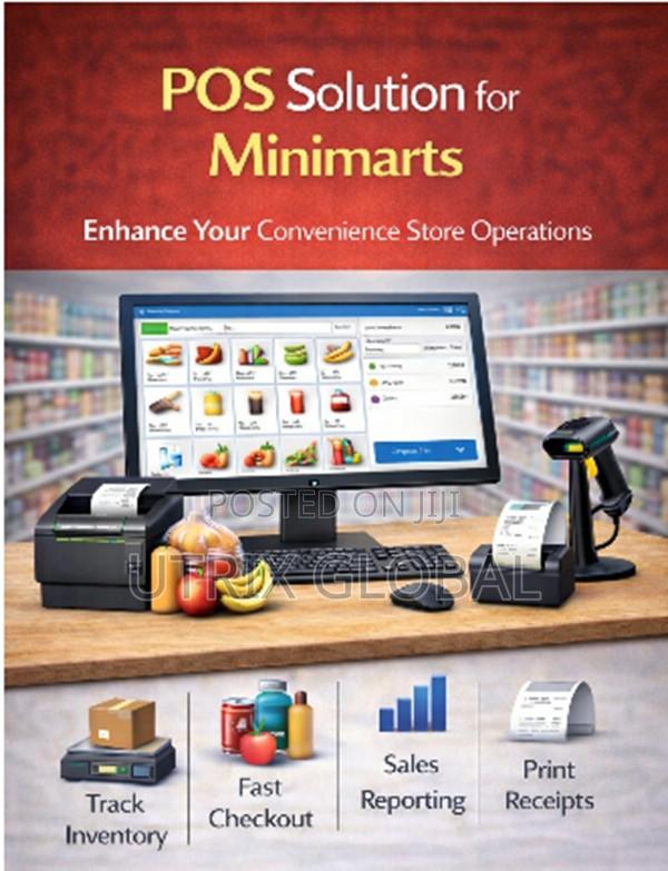 Minimart Pos Billing Software With Receipt Printing - main view