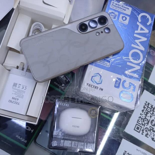 New Tecno Camon 50 256 GB Blue - thumbnail 3