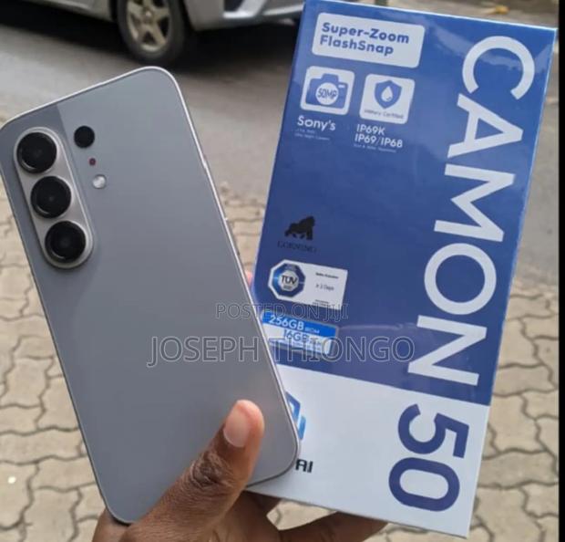 New Tecno Camon 50 256 GB Blue - main view