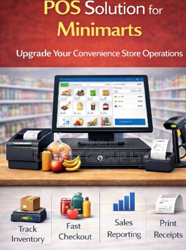 Minimart Billing Pos With Stock Tracking and Reports