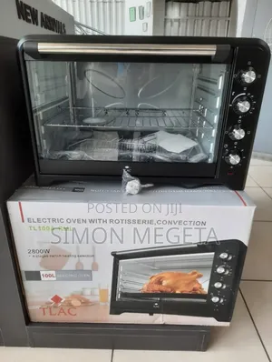 100 Litres Tlac Electric Oven With Rotisserie at 16000